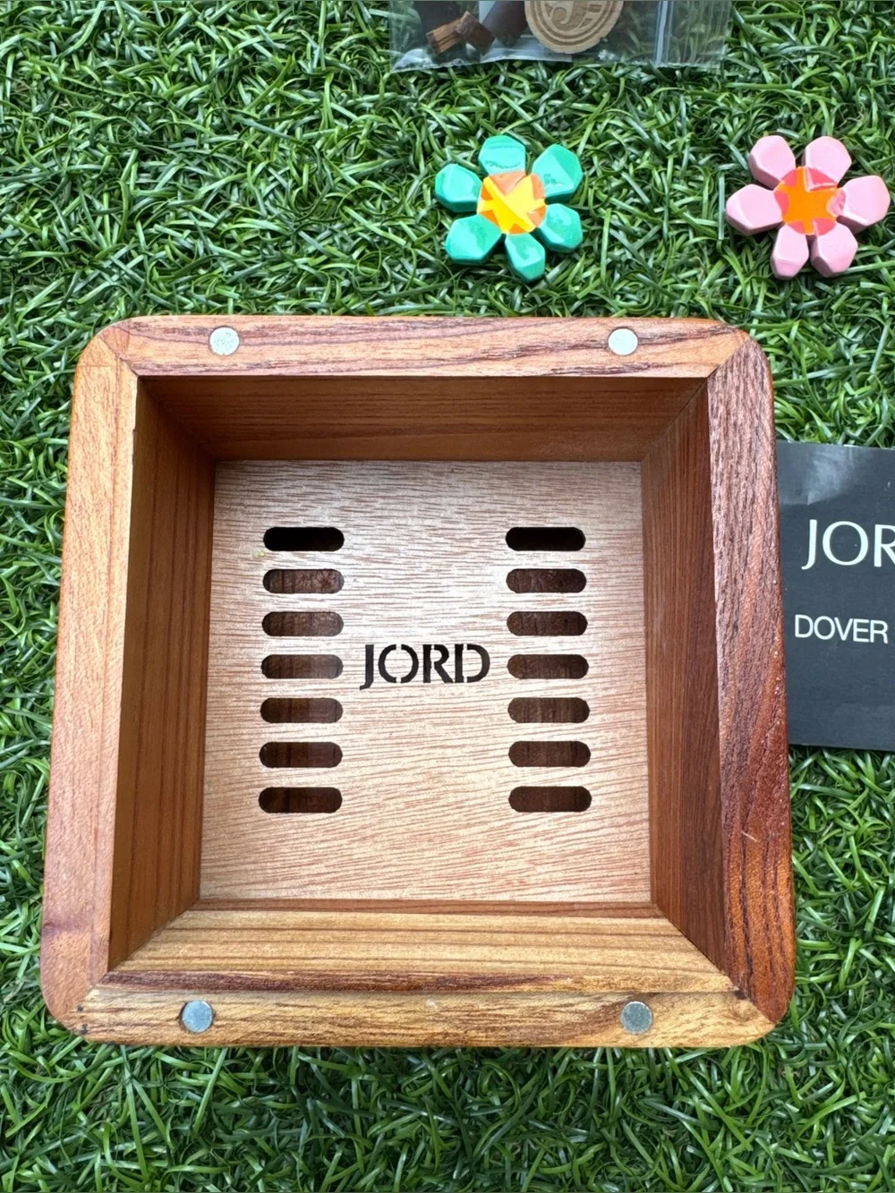 🕰️JORD Dover Series Wooden Watch Box Case with Links Pillow & Cloth